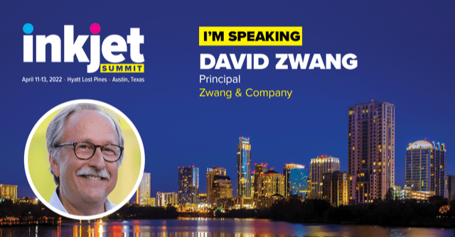 I'm speaking at the Inkjet Summit